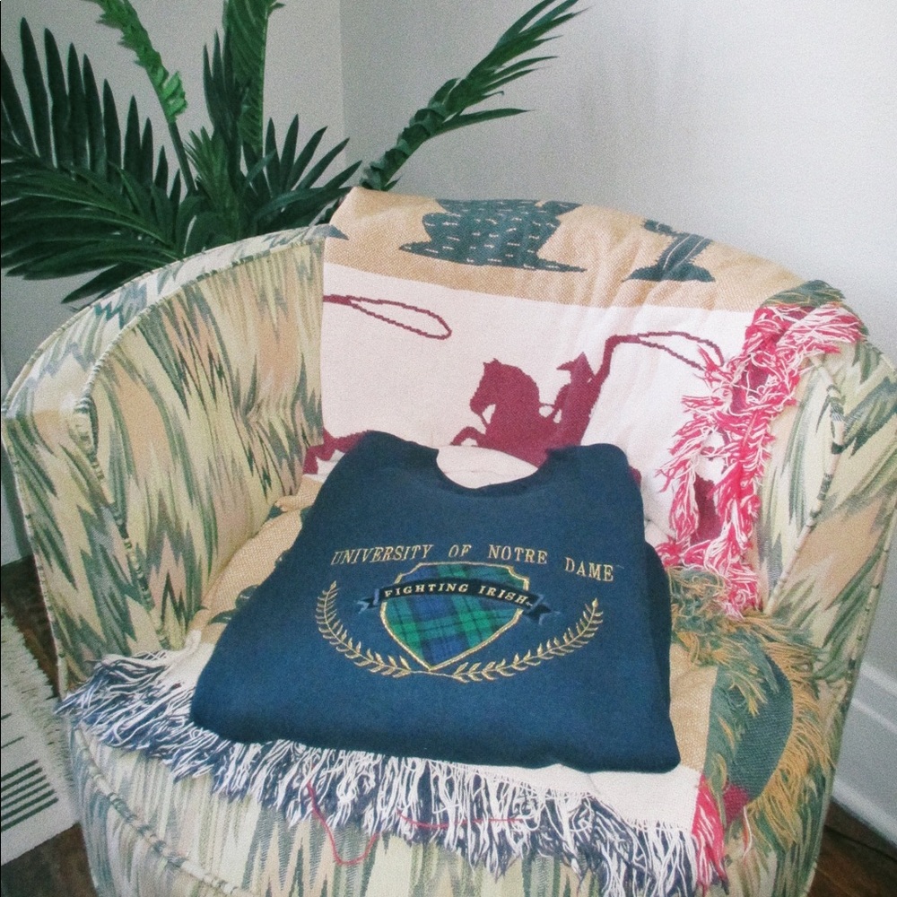 Notre Dame vintage crewneck